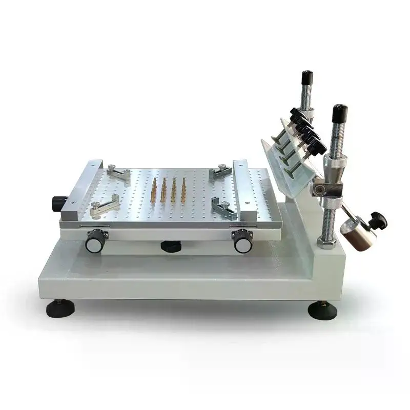 ZB3040H Manual Adjustable High Precision Screen Stencil Printer Smt Solder Paste Printer 300*400mm Workbench For PCB Production