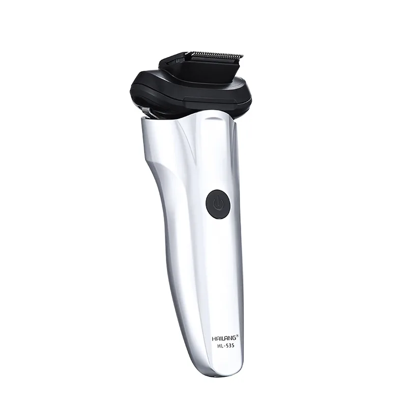 Portable Electric Shaver Fully Waterproof Floating Trimmer Rechargeable Shaver for Travel with Digital Battery Level Display