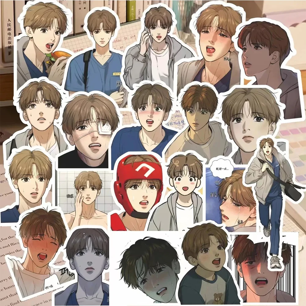 10/30/66pcs Korean Manwha Jinx Anime Stickers Joo Jaekyung Kim Dan Cartoon Graffiti Decals Sticker for Phone Notebook Skateboard