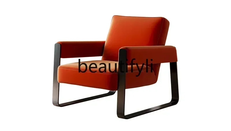 

LJYMinimalist sofa chair designer new simple single chair living room sofa balcony leisure chair