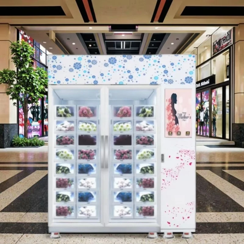 Commercial Cooling Flower Locker Vending Machine, 24/7 Self-service Vending Unit with SDK Secondary Development Support