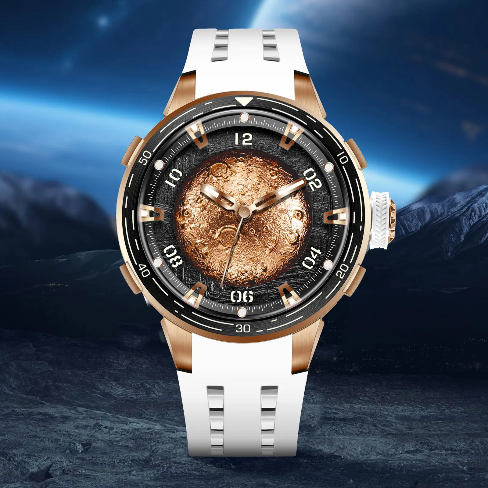 2026 PIDNU Markendesign Neue Star-Serie Mechanische Uhr Herren Japan 8215 Uhrwerk Herrenuhr Wasserdichte Automatische Luxusuhr – Detail 27