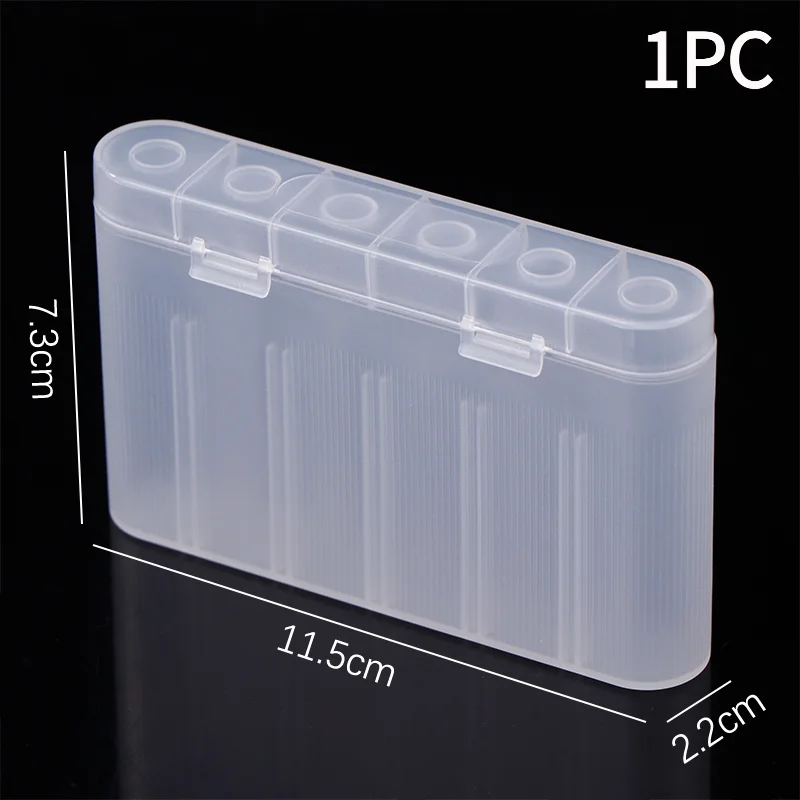 1PC DIY Accessories 6 Slot Waterproof Storage Box For 18650 Batteries Portable Holder Case Protectors Organiser.
