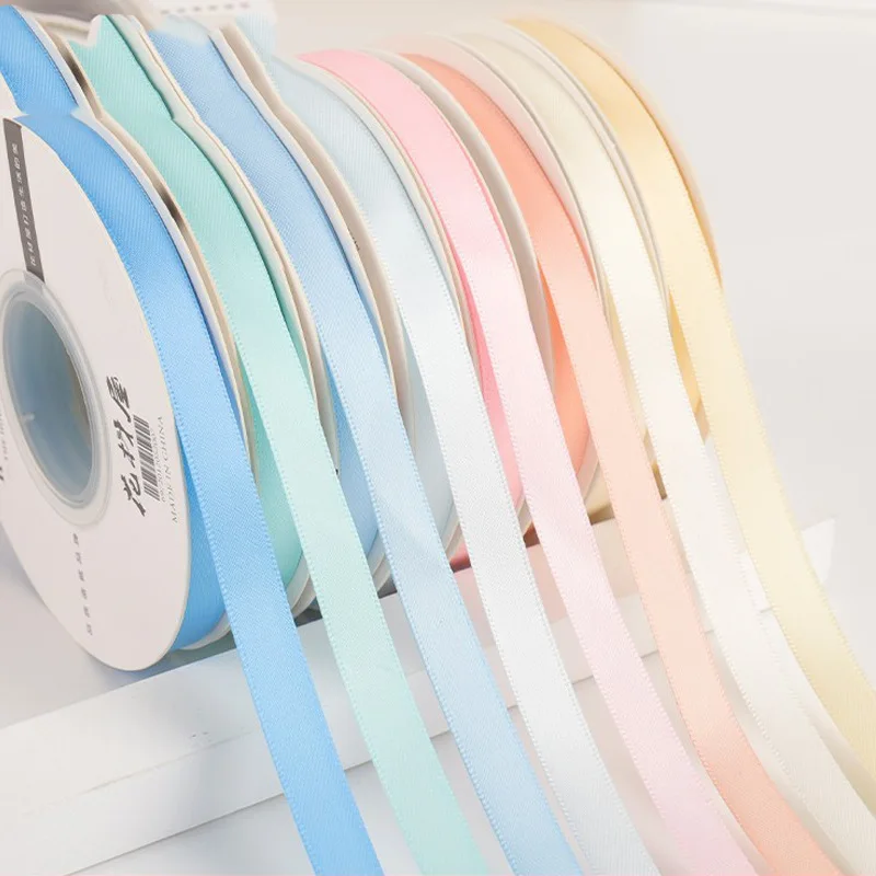 20 yards/roll 10mm Grosgrain Ribbon Wholesale gift wrap decoration ribbons lace fabric