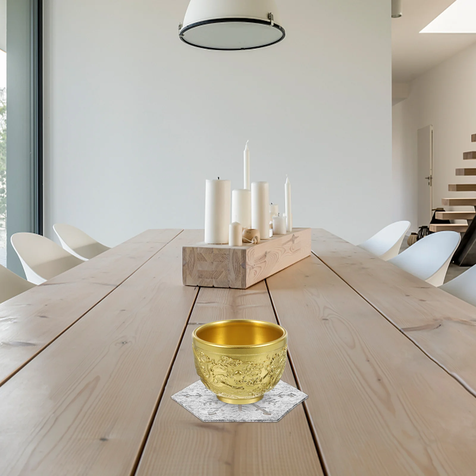 

4pcs Snowflake Placemats Hexagon Cloth Place Mats For Home Table Decoration Christmas Themed Dinner Table Decor Heat-Resistant