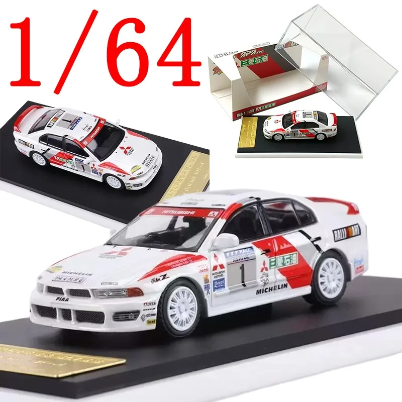 MK M moulé sous pression 1/64 échelle Mitsubishi alliage modèle voitures Mitsubishi Golan voiture de course jouer véhicules jouets pour garçons cadeau boîte d'origine