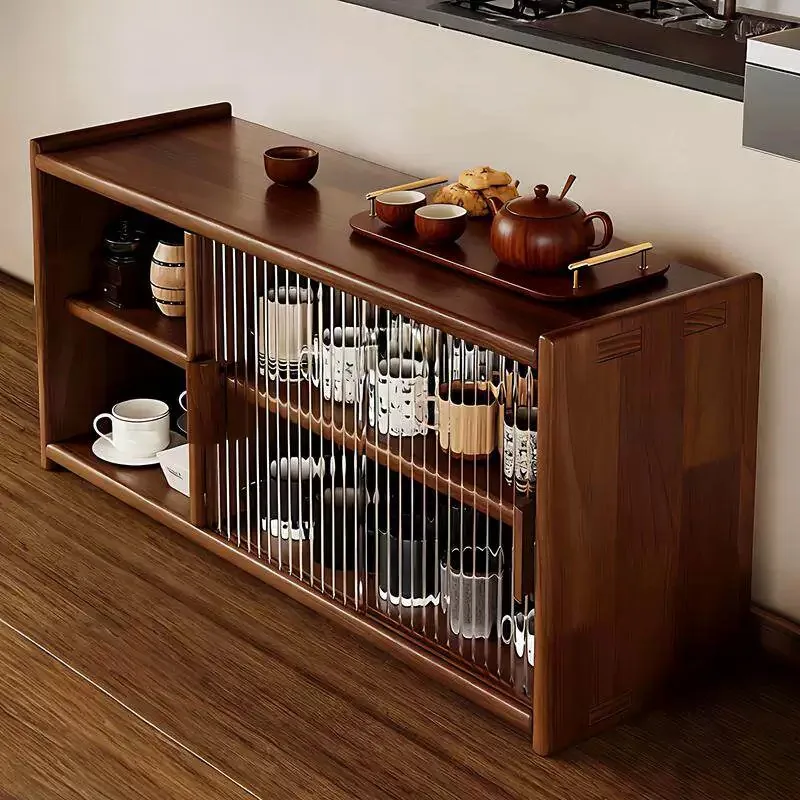 real-wood-cup-holder-tea-cup-coffee-cup-storage-rack-tabletop-water-bottle-stand-kitchen-bathroom-organizer-by-pang-han
