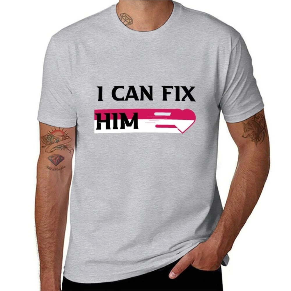 I can fix him tom blyth T-shirt tops blanks men clothings