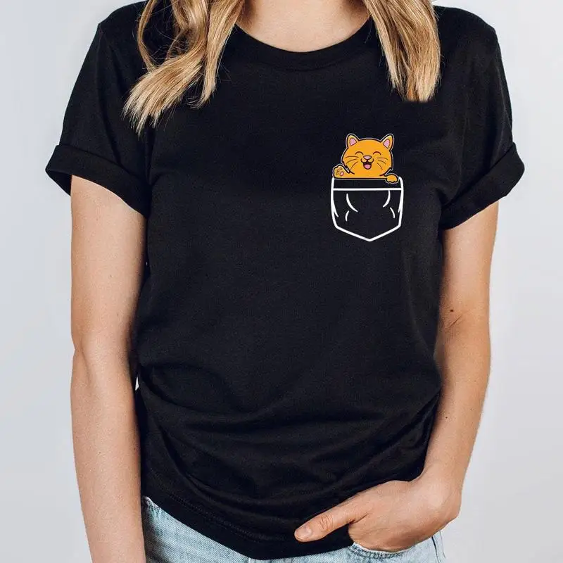 

Милая футболка CaT для мамы, любовника, владельца котенка для животных