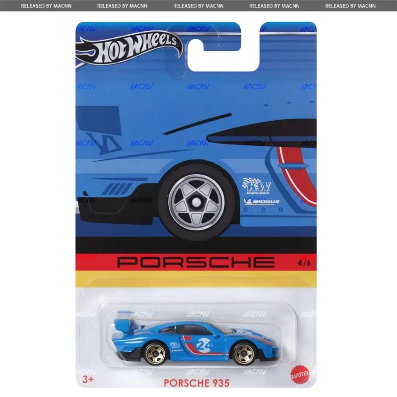 Original Hot Wheels Car 1/64 Metal Diecast Porsche Series 911 Cayman Gt4 944 Turbo Voiture Model Set Toys for Boys Birthday Gift