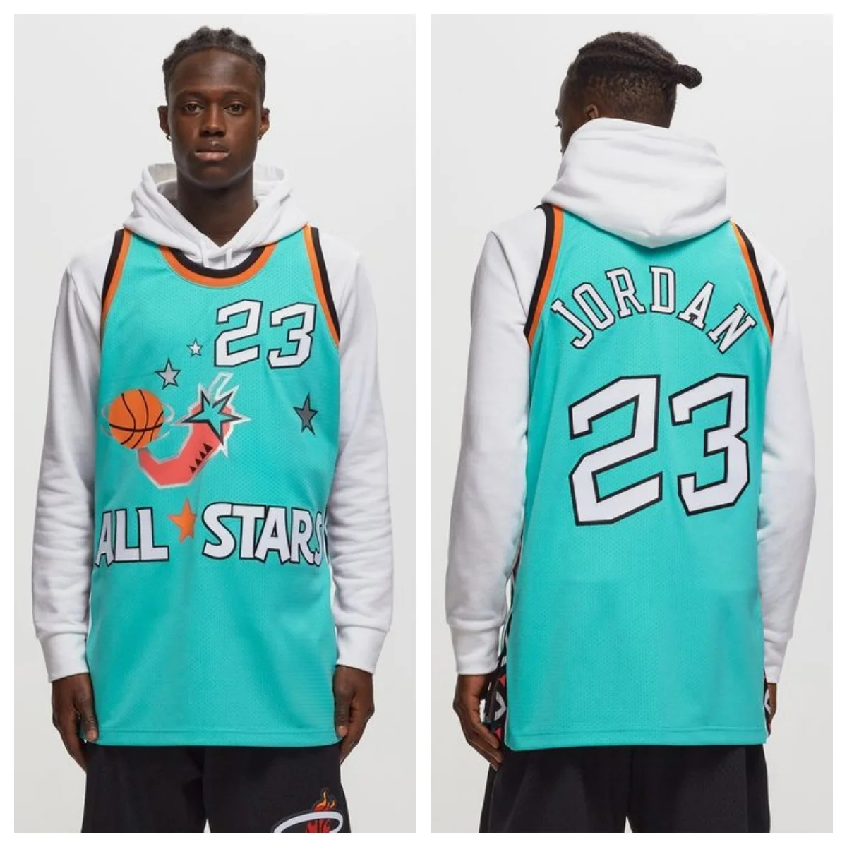 2026 Retro Chicago No.23 Basketball-Trikot Atmungsaktives Sport-Tanktop Y2K Streetwear Sportlich Lässiges Weiches Weste-Familien-Kinder-T-Shirt – Detail 6