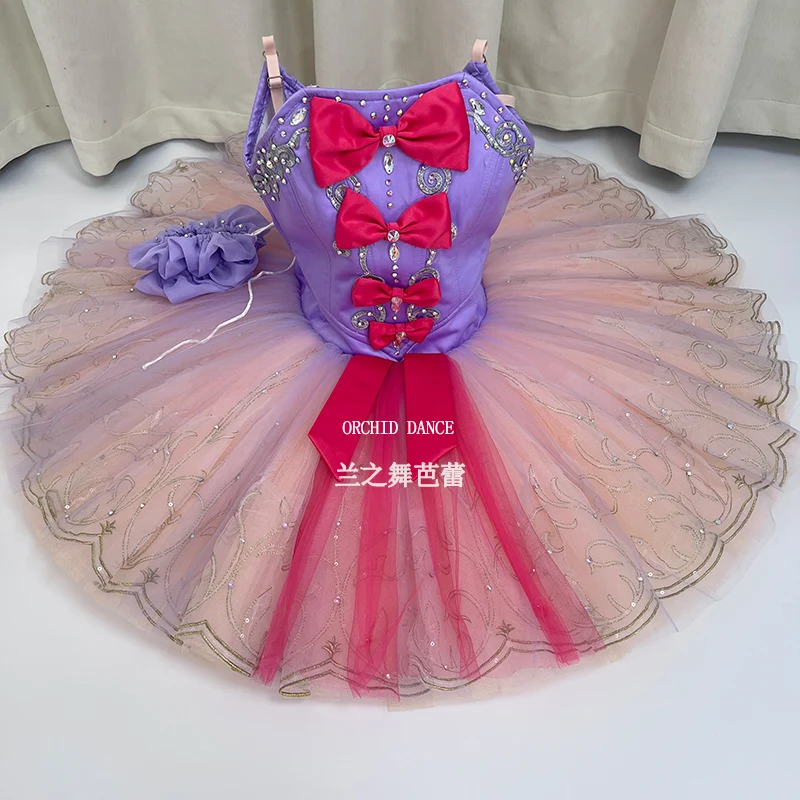 

BT2507058 Professional Custom Size Custom Color Kids Girls Women Adult Lilac Ballet Tutu Costumes
