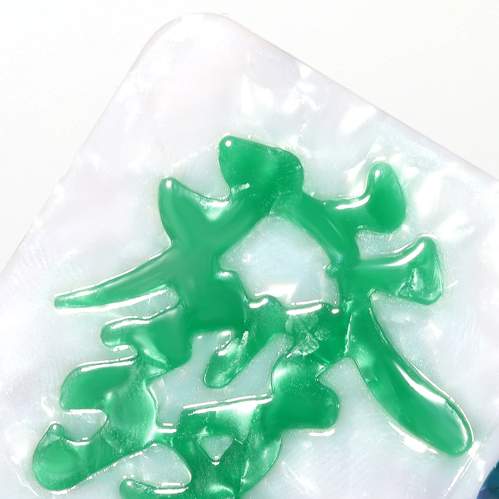 AENSOA スプライシング中国風麻雀ヘアアクセサリー女性のファッション高ポニーテール固定ヘアピン屋外爪クリップ夏