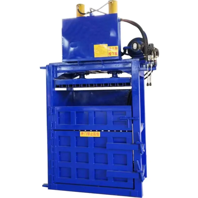 Wholesale Hydraulic Baler Plastic Baling Press Machine Waste Cardboard Hydraulic Baler Scrap Metal Hydraulic Baler for Poland