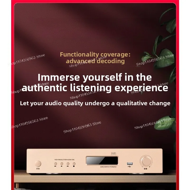 MT909 DSD Digital Audio Player – HIFI Audiophile DAC Decoder with Bluetooth & USB Lossless Receiver
