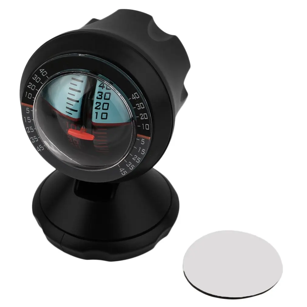Multifunction Car Inclinometer Slope Outdoor Measure Tool Vehicle Compass  Angel Level Finder Tool For Car Travellers