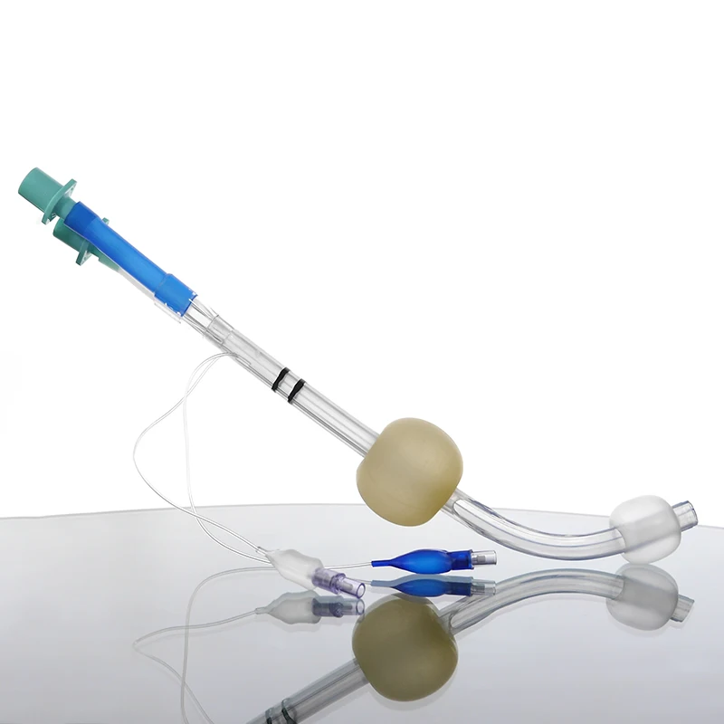 Esophageal airway combined catheter double lumen  blind  composite tube medical double lumen bronchial intubation