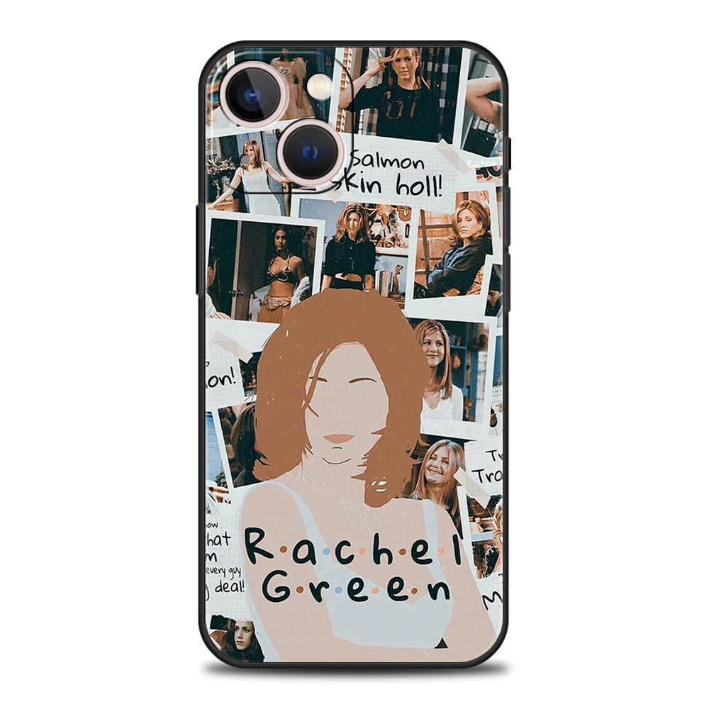 Friends TV Show Characters Luxury Phone Case Cover For iPhone 16 15 14 13 12 11 Pro Max 8 7 Plus XR XS Max Shockproof Soft Capas