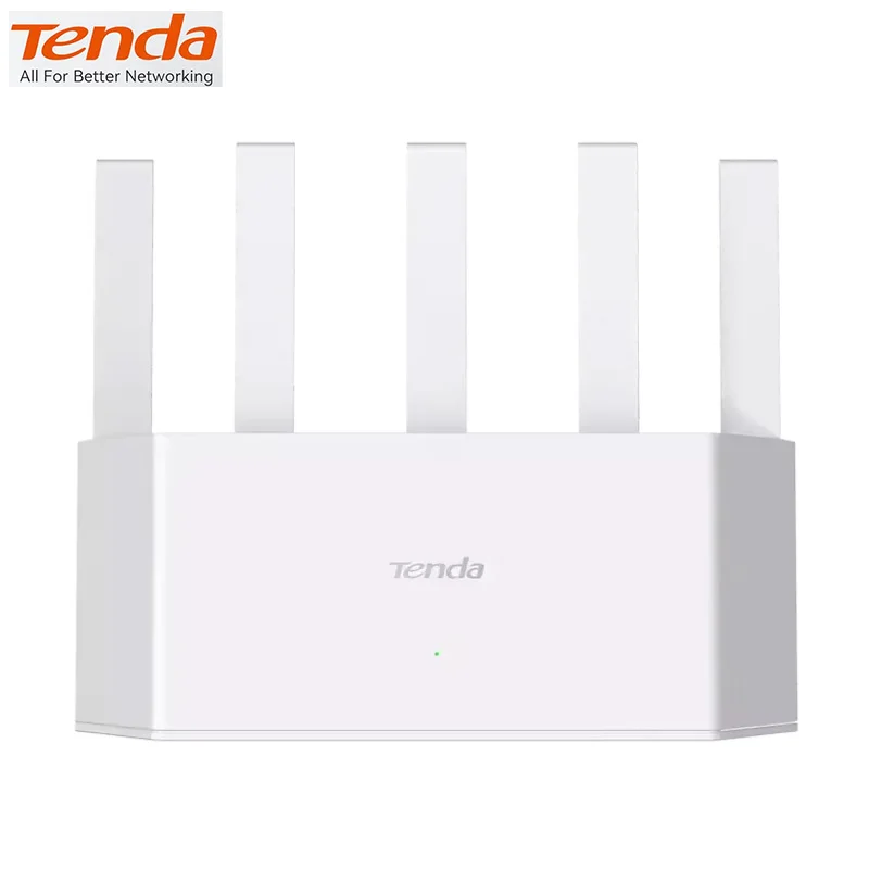 Tenda Router BE3600 WiFi 7 Dual-Band 1GHz CPU Gaming  3570Mbps 1x2.5G 3xGigabit WAN LAN Port Mesh Network VPN NFC E3Lj Pro White