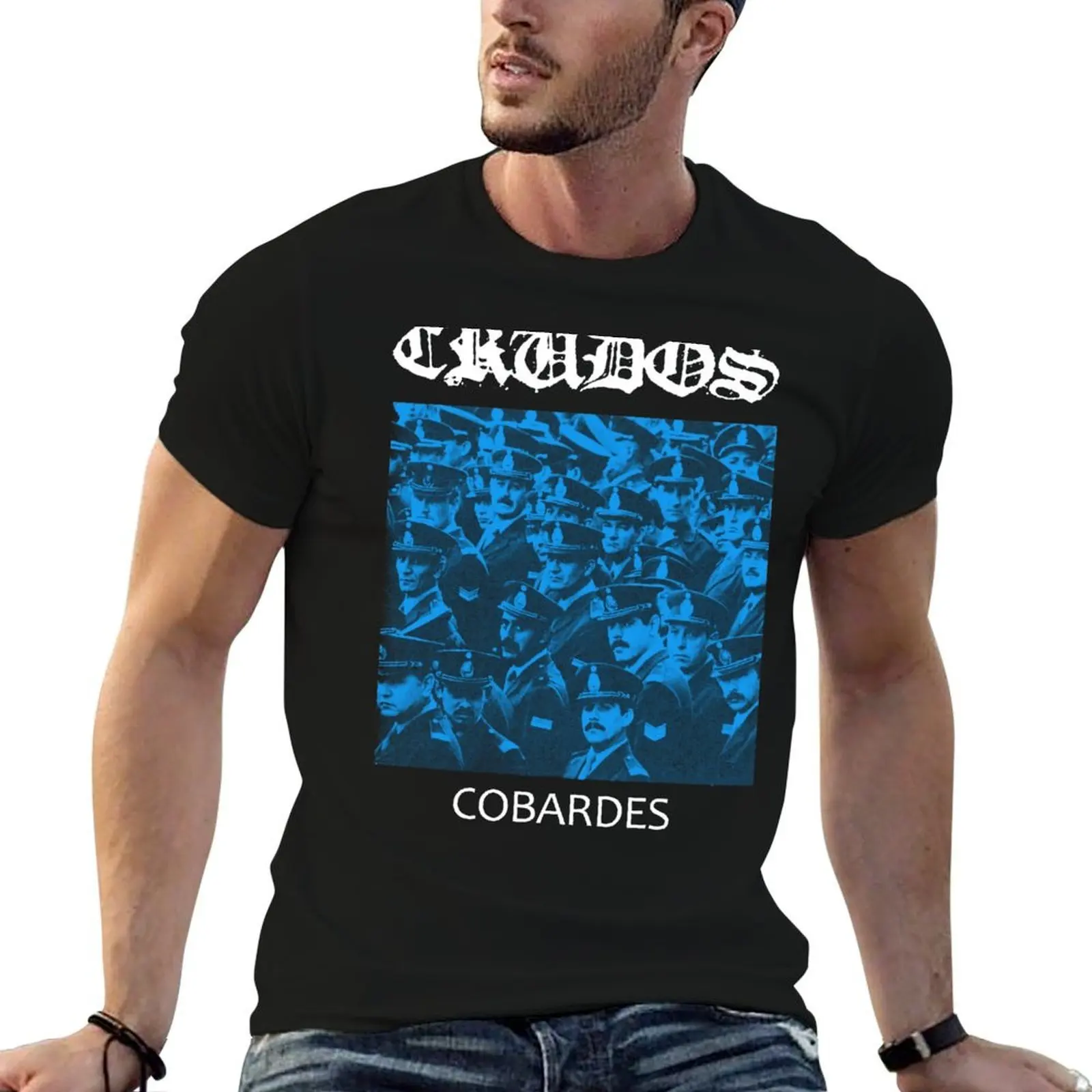

Crudos - Los Crudos - Cobardes T-Shirt cotton t shirts high quality t shirt man cotton T-Shirt