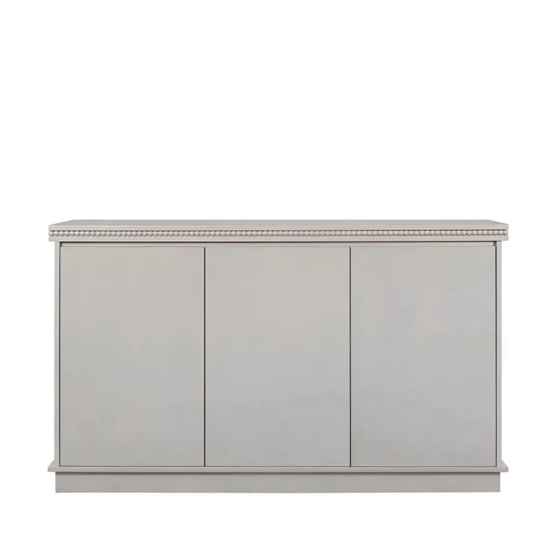 

Elegant classic wooden sideboard with beaded decorative locker for dining or living room