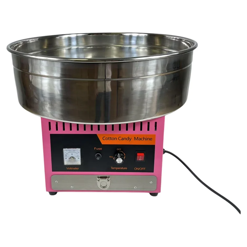 Commercial Automatic Cotton Candy Machine Household Sugar Floss Spinning Equipment Carnival DIY Snack Making Machinery