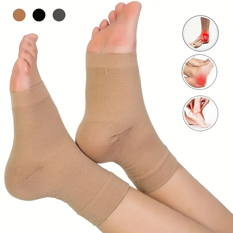 1 Pair Of Ultra-thin High Elastic Sports Ankle Protector, Basketball Dance Fitness Ankle Protector Anti-sprain Ankle Protector