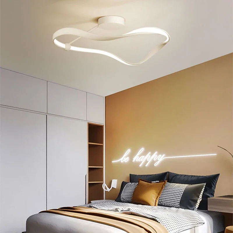 Modern LED Ceiling lamp For Bedroom Study Living Dining Room Minimalist Chandelier Indoor Lighting Fixture Luster Home Decor