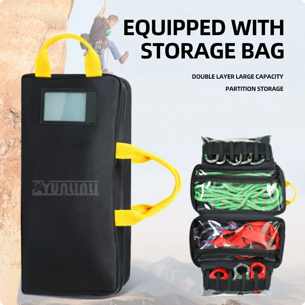 

Waterproof Wear-Resistant Outdoor Climbing Mountaineering Storage Bag Portable Hole Exploration SRT Equipment Bag