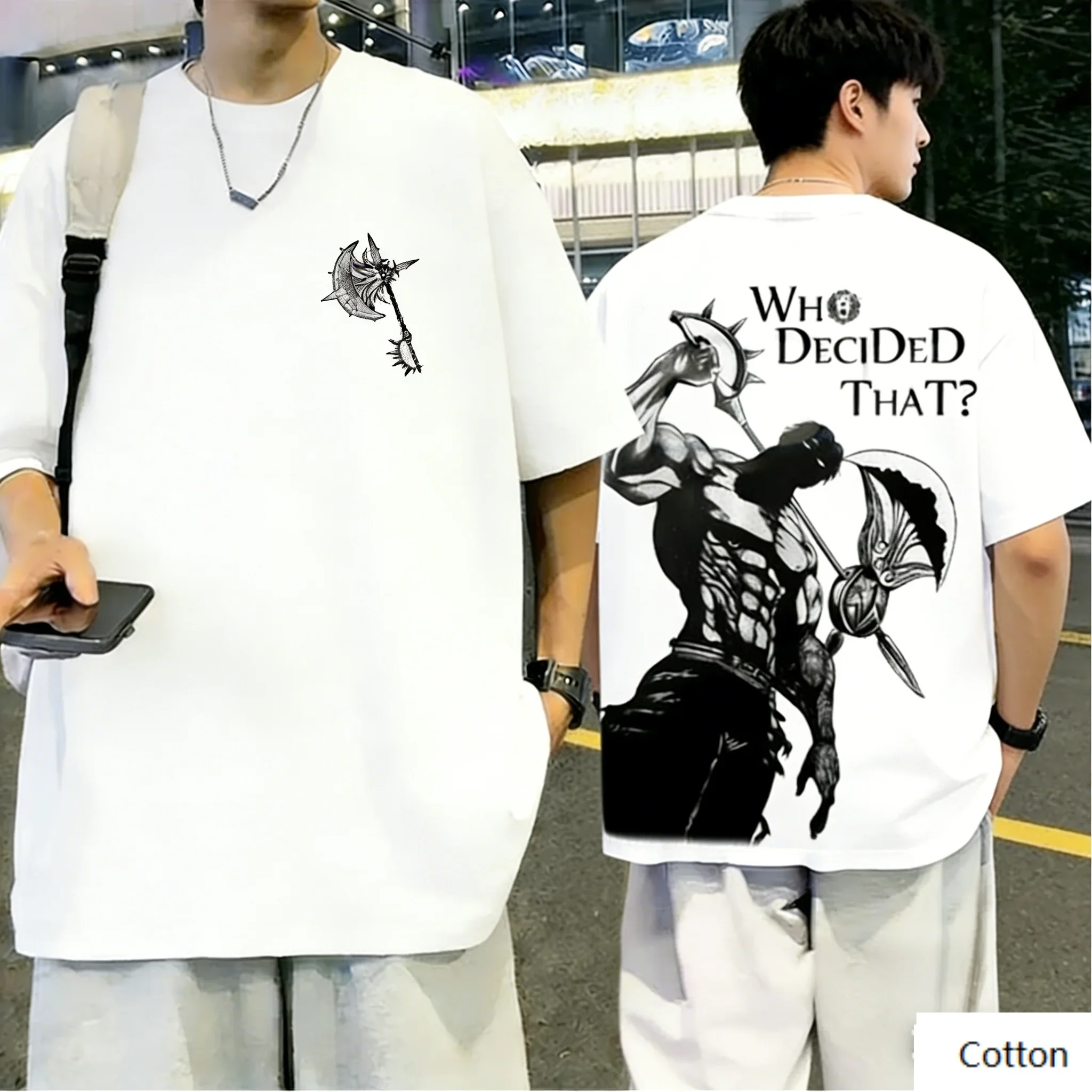 camiseta-estampada-summer-at-vertical-maneuver-gear-algodao-puro-casual-neutro-moda-anime-attack-on-titan-manga-curta