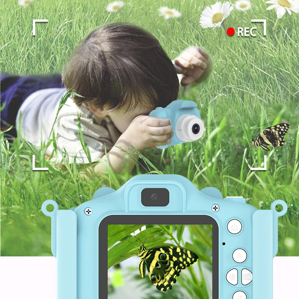 X5 Mini cámara educativa para niños tomar fotografías niños Mini cámara Digital HD Selfie niños cámara HD juguetes regalos para niños