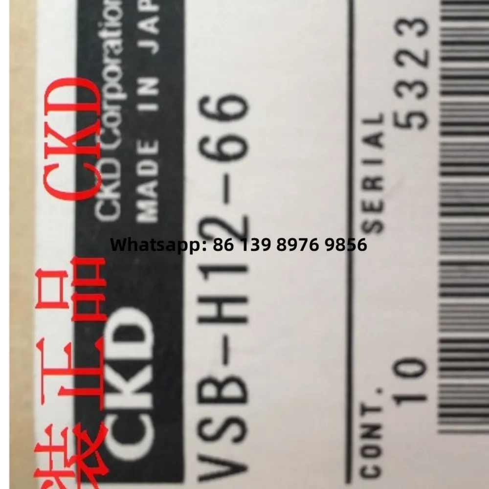 CKD Vacuum Generator Vsb-H10-66 Vsb-H12-66 Brand New Original