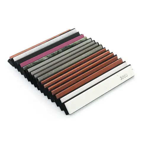 Diamond and corundum knife sharpener oil stone NHM