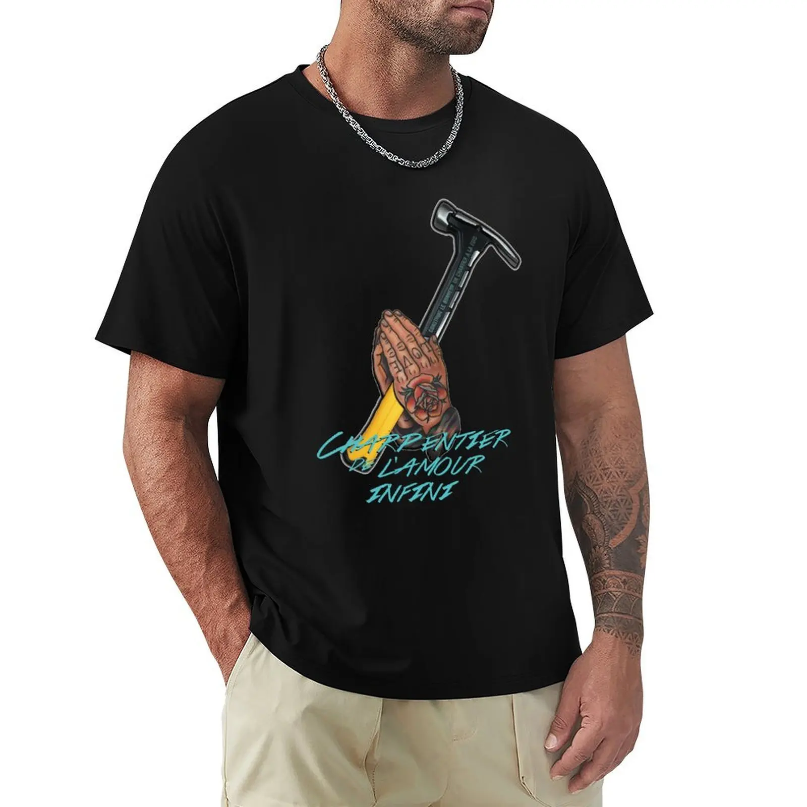 Carpenters of Infinite Love T-Shirt Construction Work Tee Shirt
