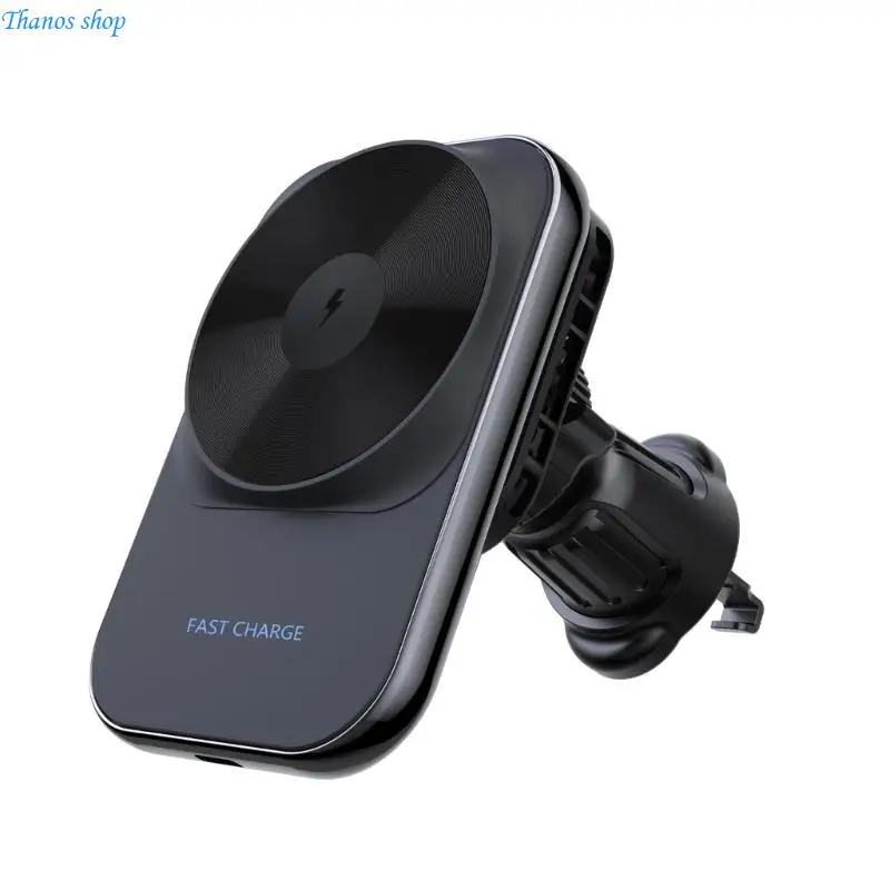 

Car Air Vent Mount Charging Station 15W QC3.0 Wireless Base Bracket Semiconductor Cooler Cradle X37A
