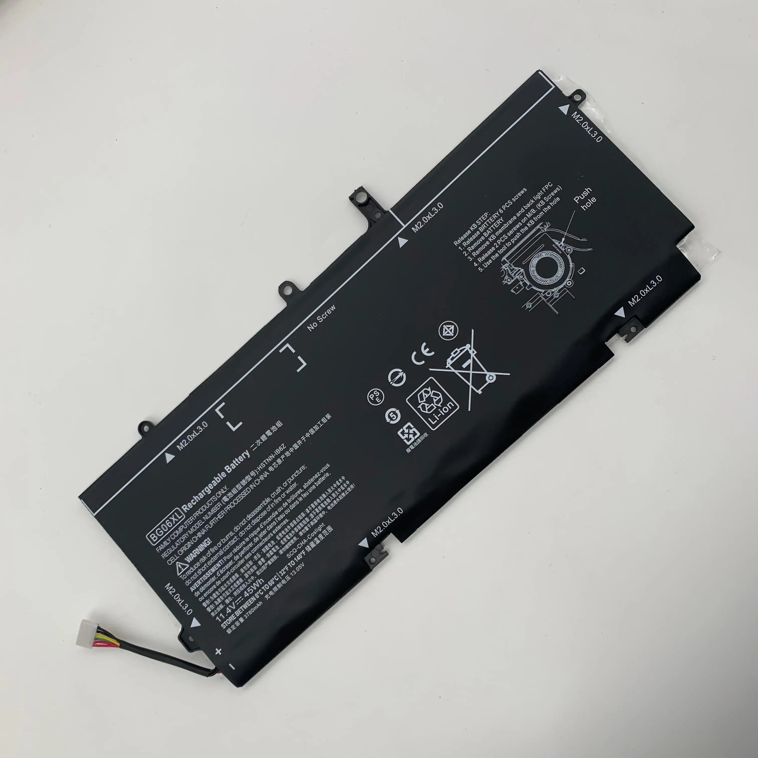 โรงงานขายตรง BG06XL สําหรับ HP EliteBook 1040 G3 P4P90PT HSTNN-Q99C HSTNN-IB6Z 804175 -1B1 804175 -1C1 804175 -181 45WH