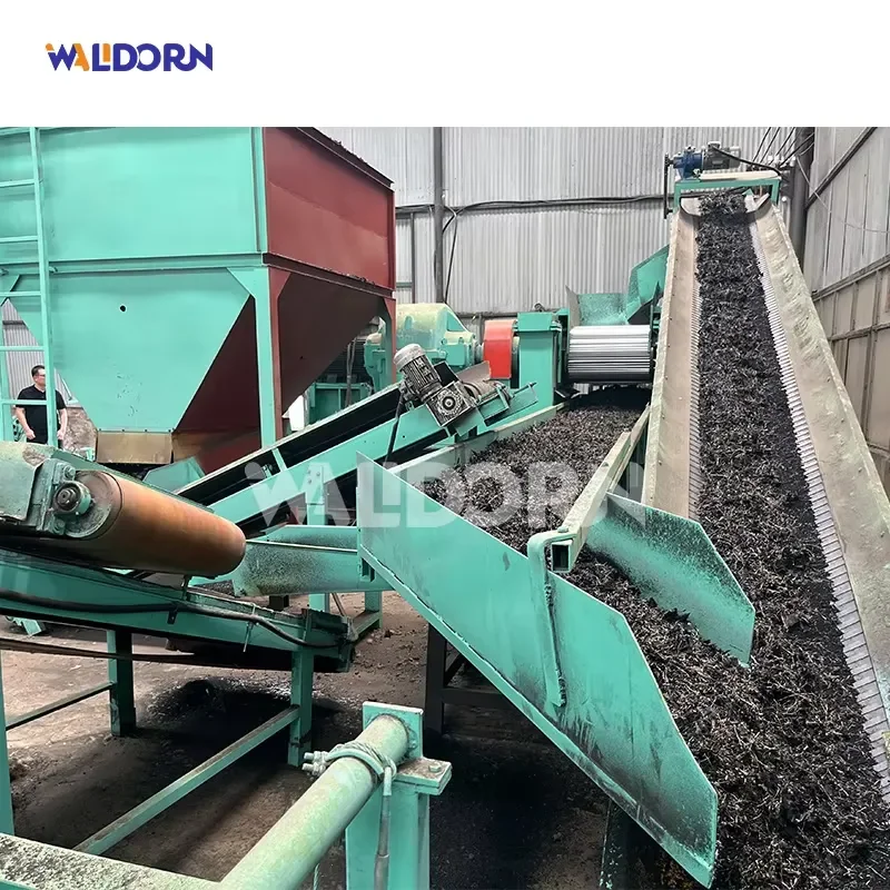 Recycling Machine 2026 Industrial High Efficiency Tyre Steel Wire Extractor Recycling Equipment Waste Car Tyre Debeader for