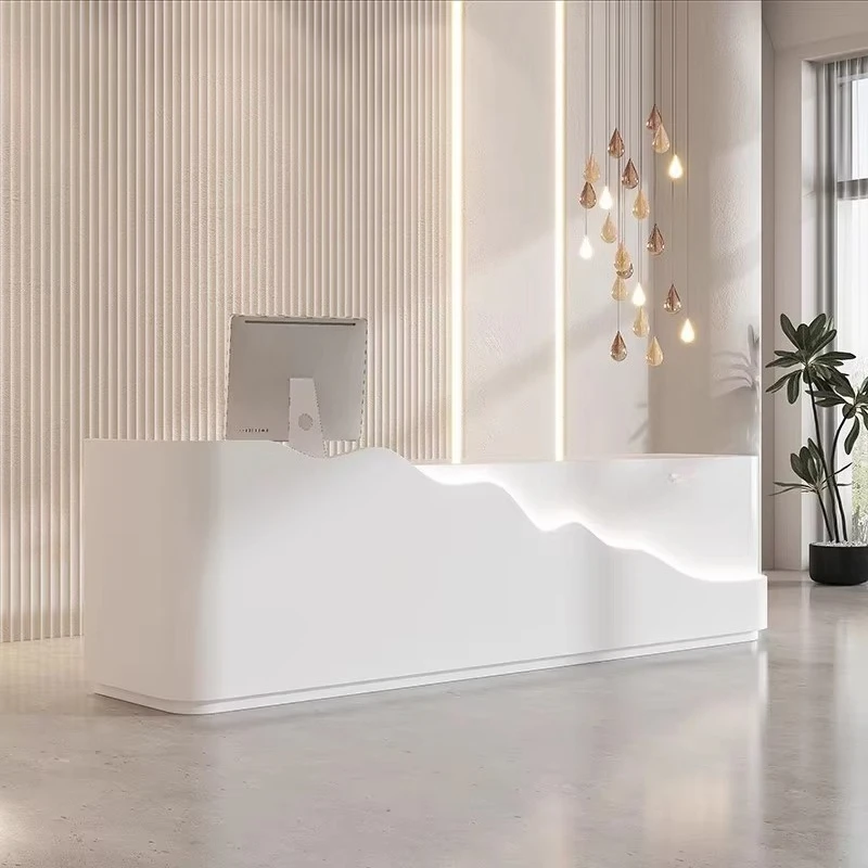 &c Heathcare Hospital Front Desk Receptionist Table Beauty Clinic Salon Dental Medical Reception Desk