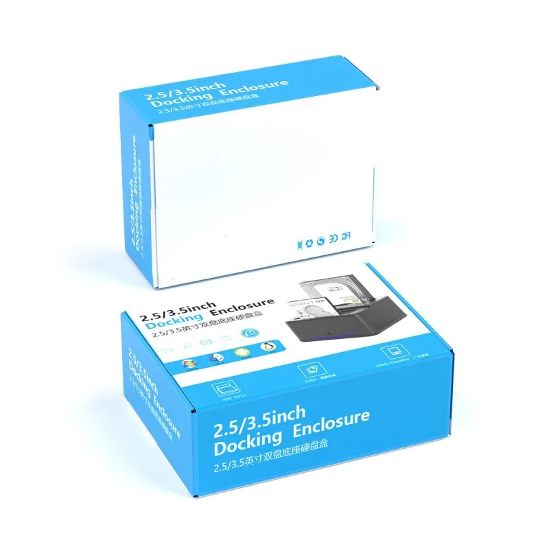SATA HDD/SSD Docking Station For 2.5 3.5 Inch Adapter SSD Solid State With Card Reader USB Hub Hdd External Hard Drive