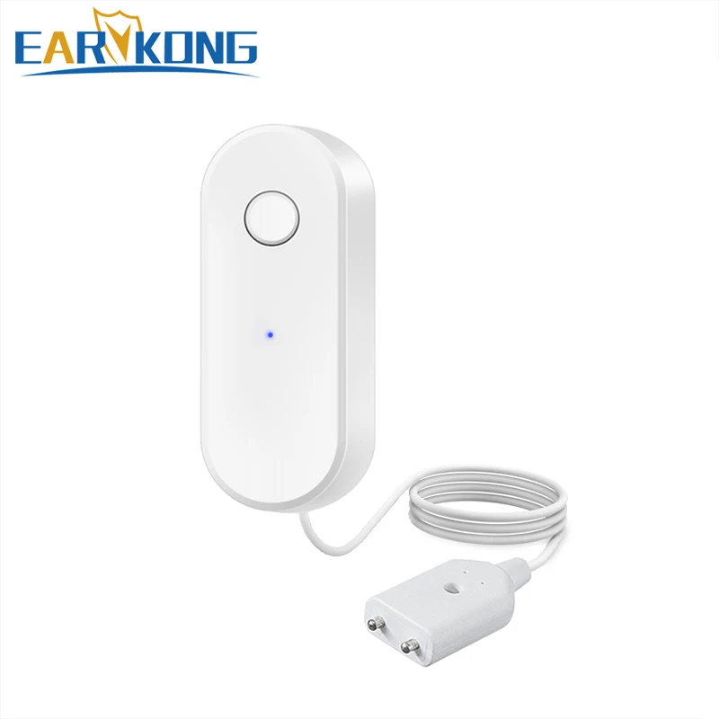 Tuya WiFi Smart Water Leak Sensor Liquid Leakage Alarm Overflow Level Detector Flood Protection SmartLife APP