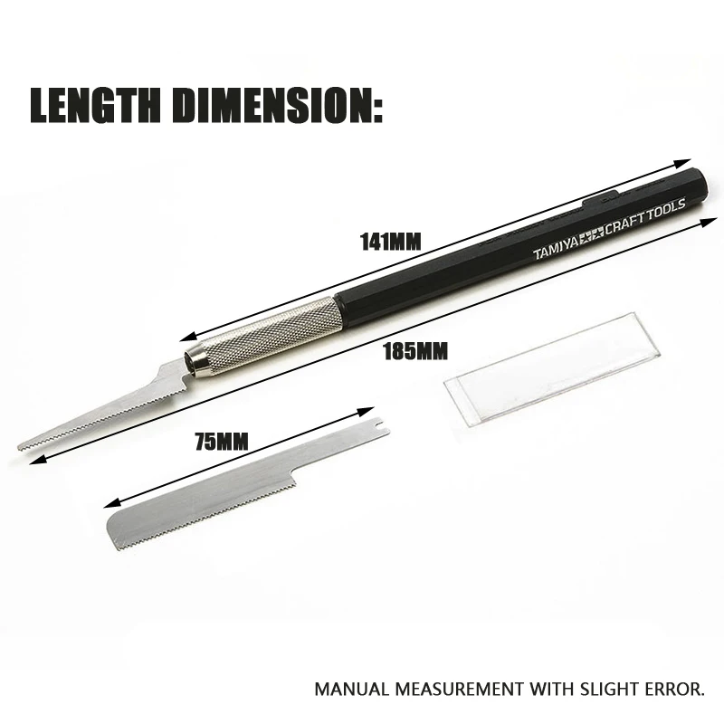 TAMIYA 74111 Handy Craft Saw Ⅱ Precision Cutting Hand Saw Set Mini Model Handsaw with Saw Blade Modelling Modification Tools