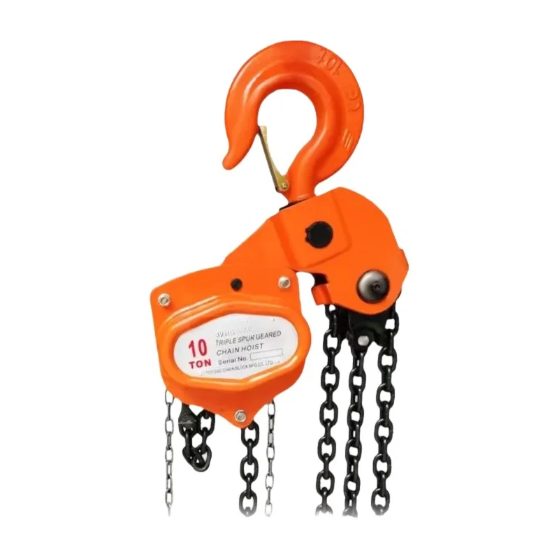 1/2/3/5/10T Hand Chain Hoist Manual Chain Hoist Home Lifting Hoist Chain Block Handling Transportation Equipment