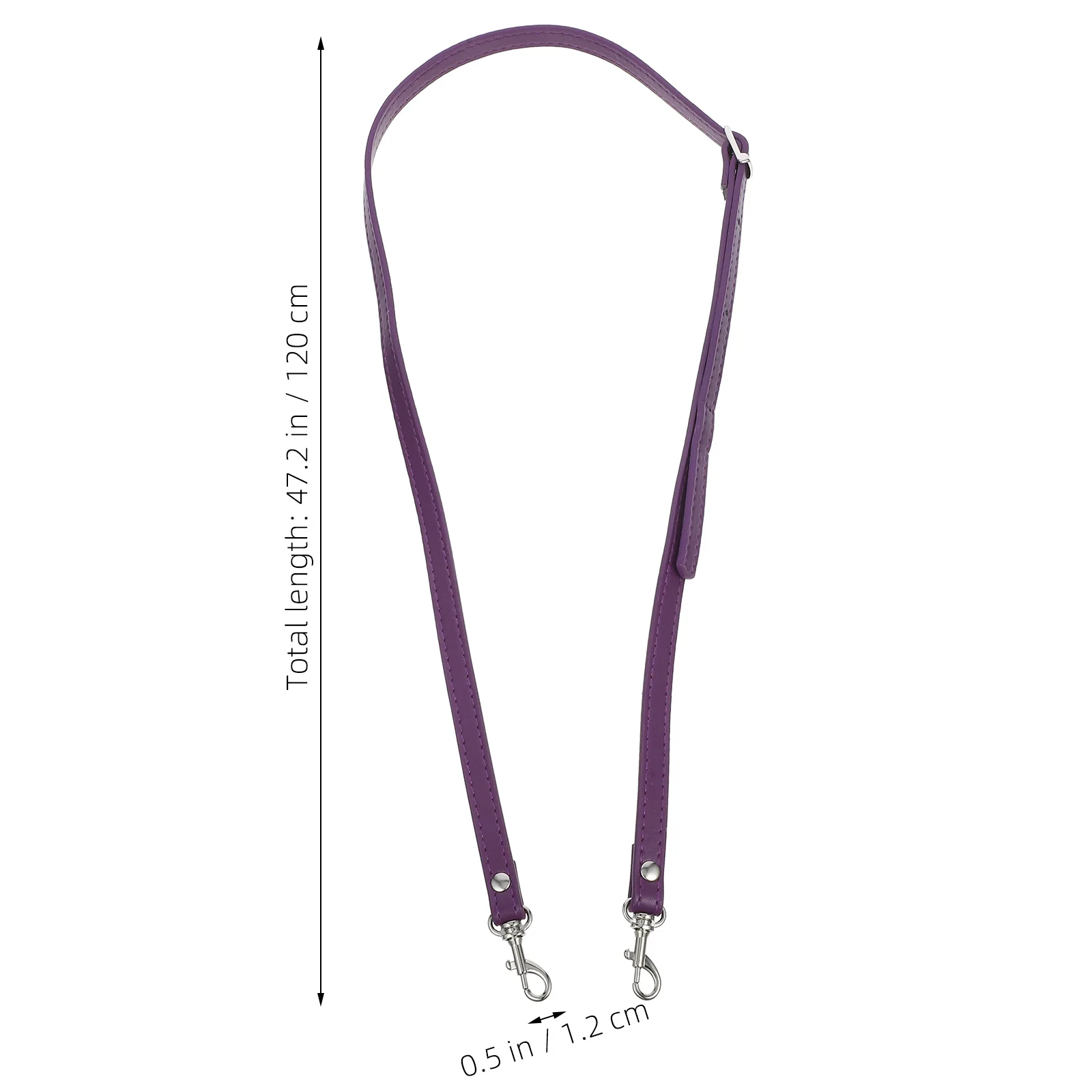 

120 Cm Bag Strap Durable PU Handbag Belt Tote Replacement Adjustable Buckle For Shoulder Crossbody Bags Accessories