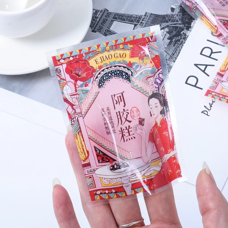 

Pure Handmade Jin Yan Gelatine Cake Vacuum Sed Paaging Bag Small Size Suitable for Iron Box Gift Box Cusizable White ...