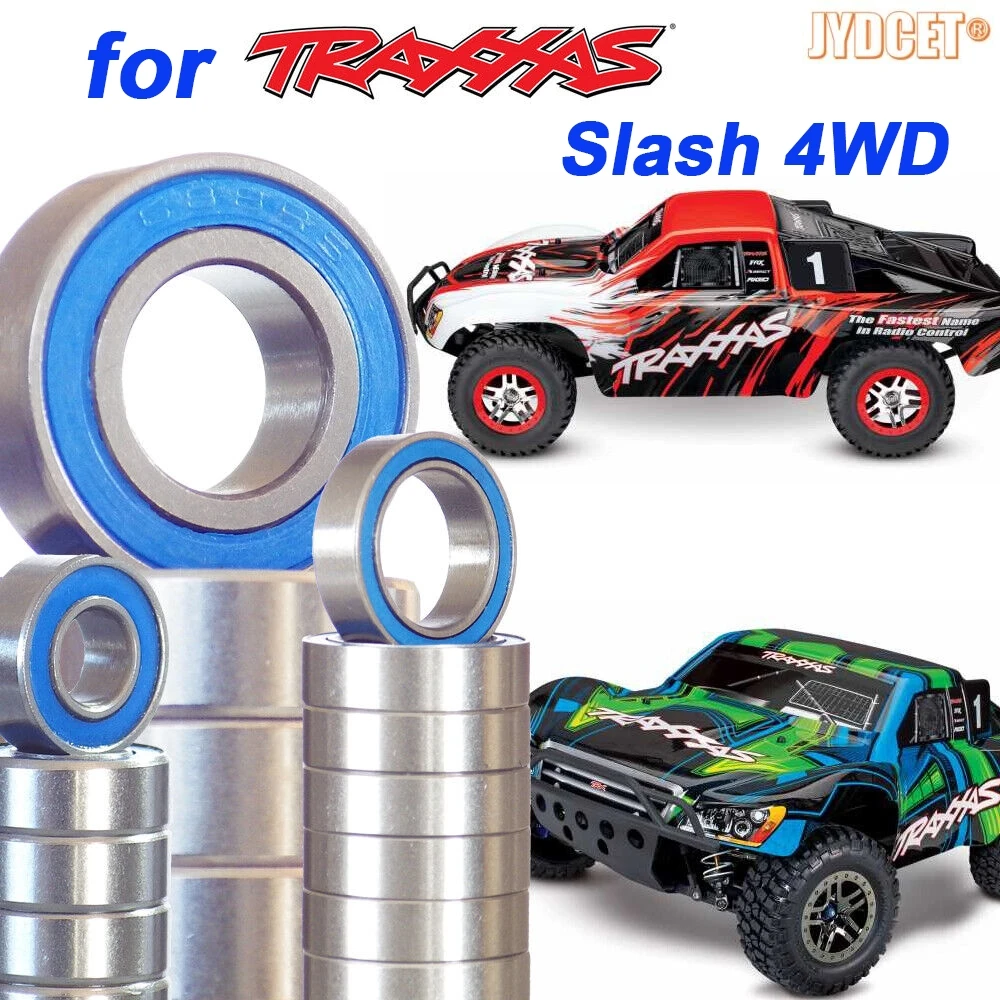 

21pcs Precision High Speed Bearing Kit Upgrade for Traxxas 1/10 Electric Slash 4WD