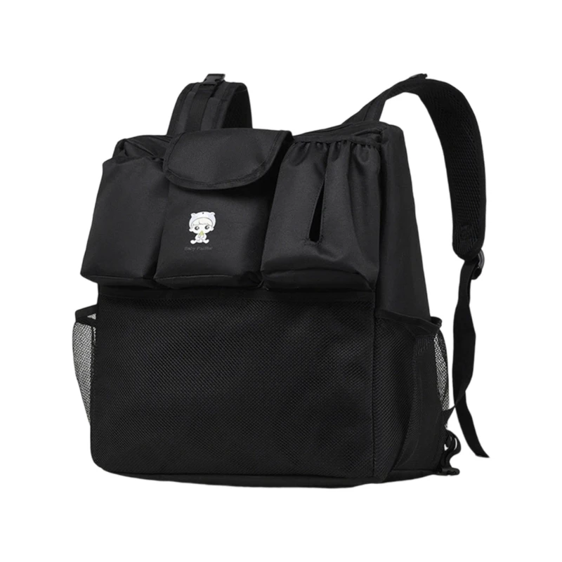 

Сумка для подвесной подгузники с большой емкостью для колясок практической конструкции крючков и дышащей ткани для наружного