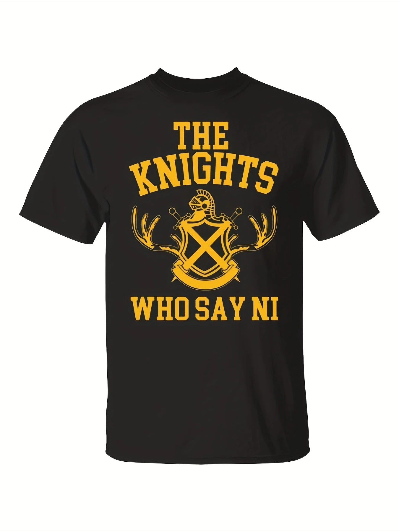 The Knights Who Say Ni – Monty Python T-Shirt 100% Cotton O-Neck Short Sleeve Summer Casual Mens T-shirt Streetwear