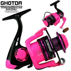 High Quality Original Smooth Metal Spool Fishing Reel Gear Ratio 5.2:1  Non-slip Handle Saltwater OE 2000-OE7000 Series