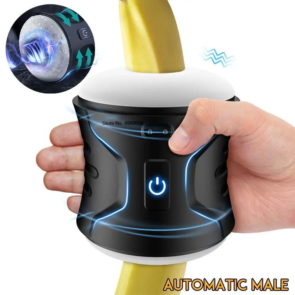 Automatic Man Masturbator Blowjob sucking Machine Best-sold Male Masturbator Telescopic Swivel Masculino Vibrator for Men Pussy