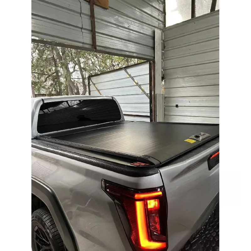 Factory Direct 4x4 Offroad Waterproof Dustproof Aluminum Retractable Roller Shutter Tonneau Cover Fit Chery Rely Himla Pickup Tr